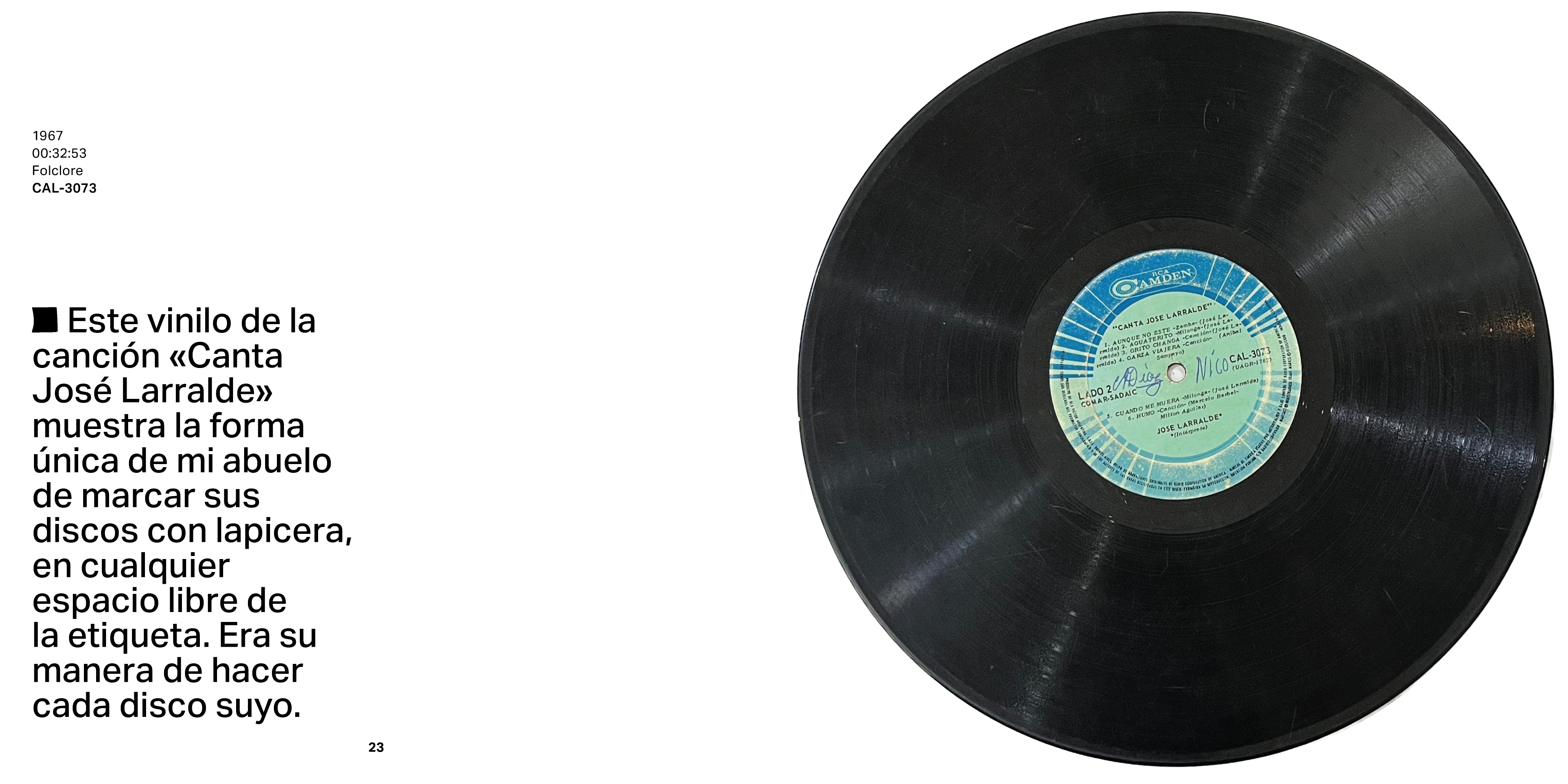 Los vinilos de mi abuelo